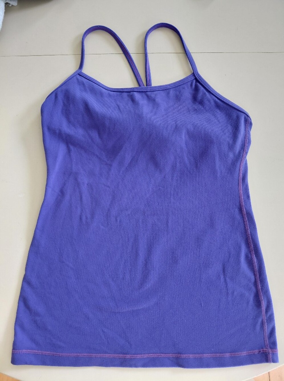 LULULEMON PURPLE POWER Y TANK